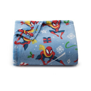 Marvel Holiday Oversized Supersoft Plush Throw Blanket by The Big One 5 x 6 ft